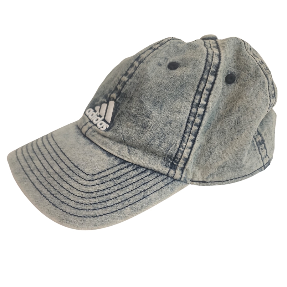 adidas  | women's saturday plus relaxed adjustable cap | adidas denim cap